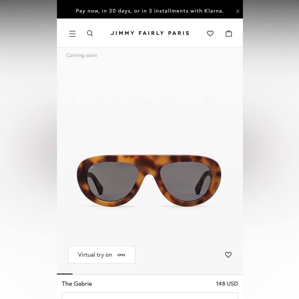 Jimmy Fairly Women's Tortoise Shell Sunglasses - Brown - Picture 3 of 5